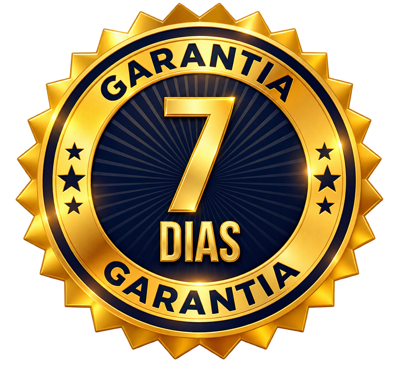 Selo de garantia de 7 dias